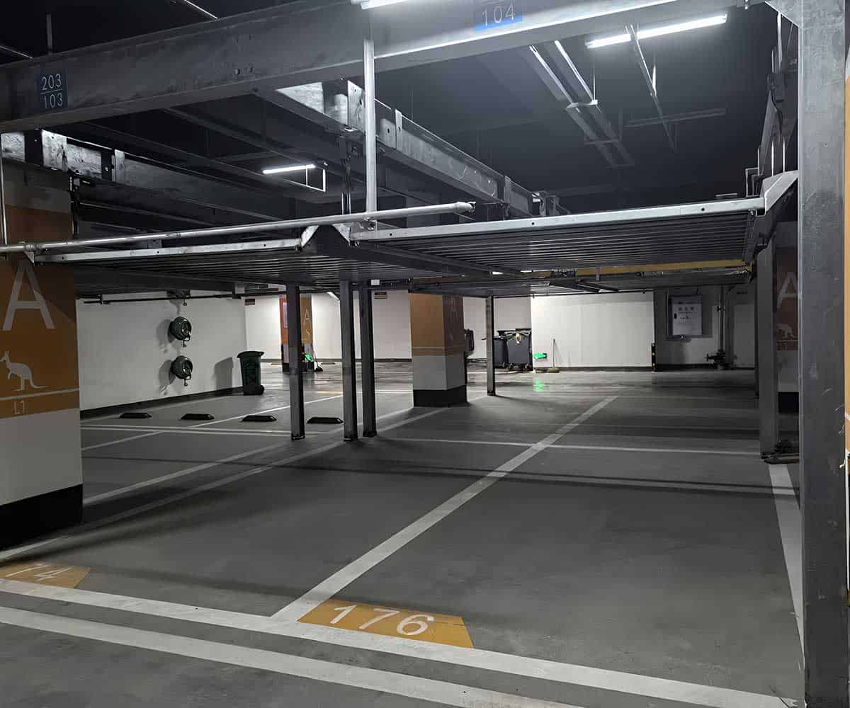 四柱式立體車庫停車設(shè)備的安全裝置檢測