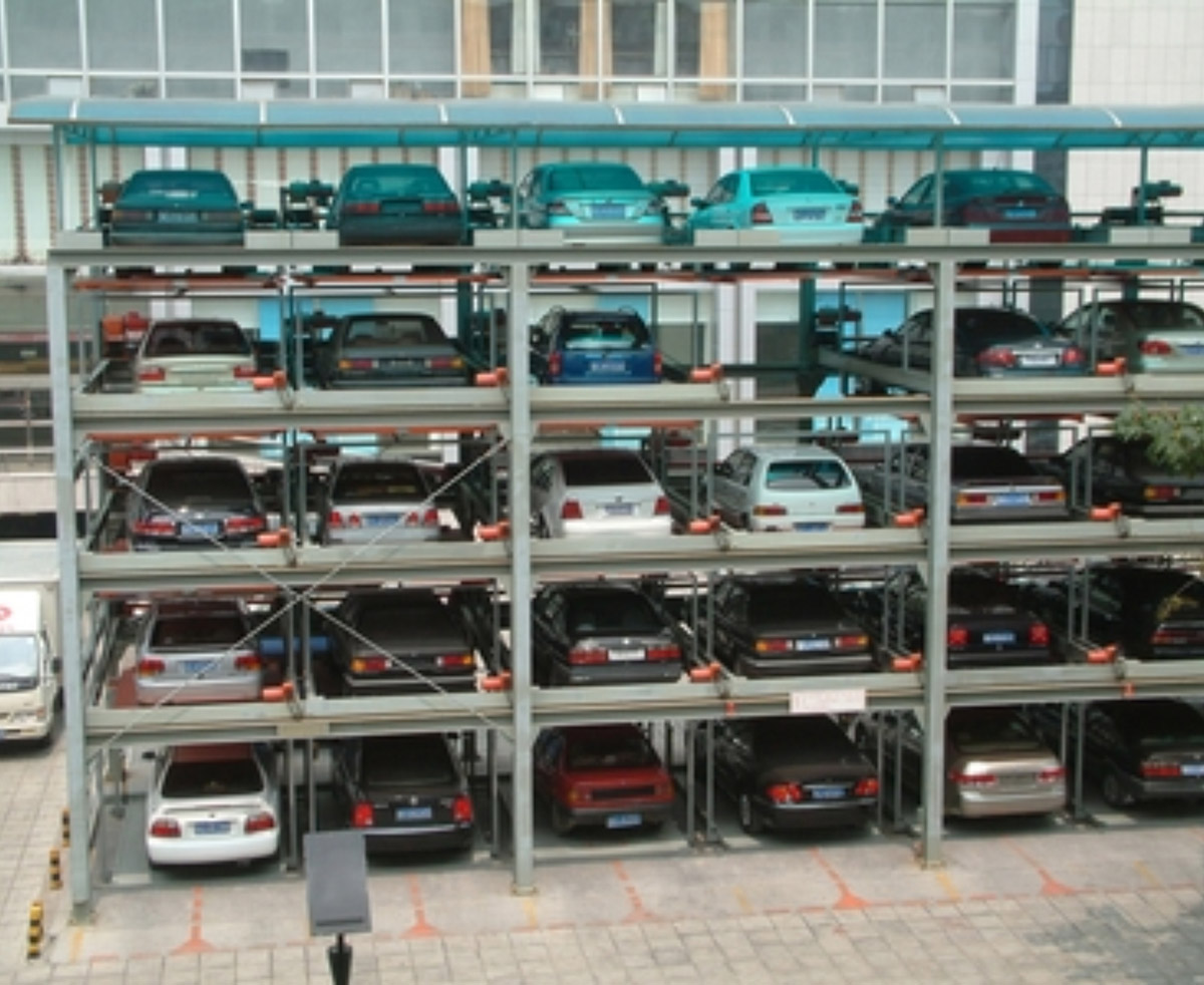 機械立體車位五層升降橫移智能車庫