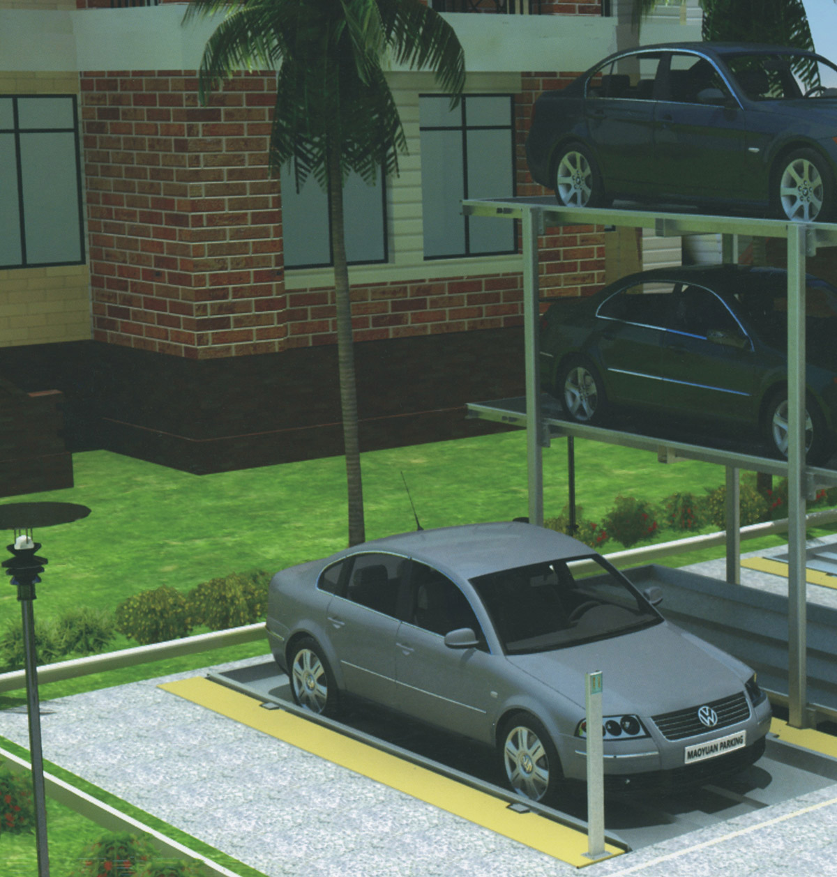 機械立體車位PJS2D1地坑簡易升降立體停車圖片展示.jpg