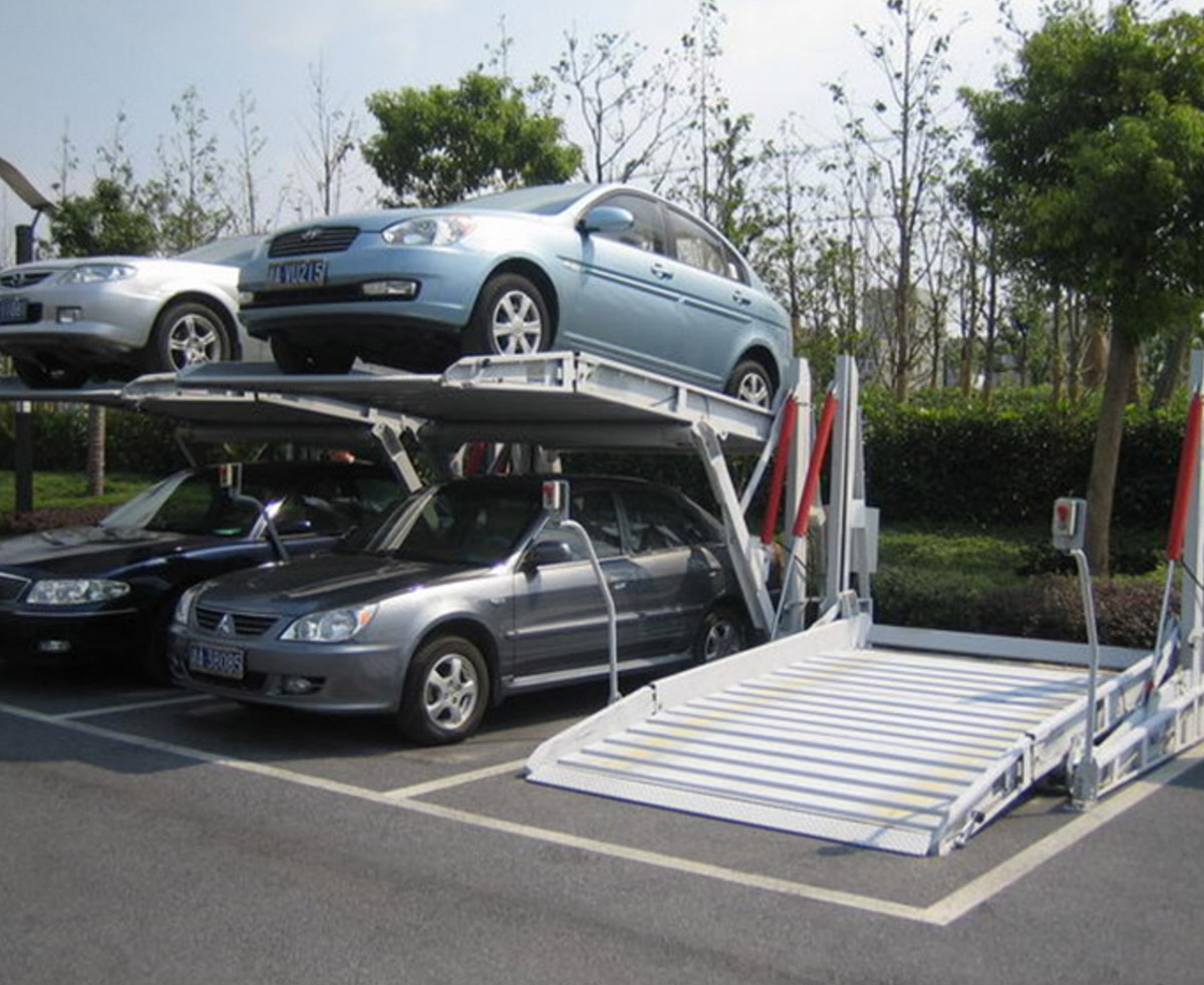 機械立體車位俯仰式簡易立體車庫